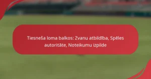 Tiesneša loma balkos: Zvanu atbildība, Spēles autoritāte, Noteikumu izpilde