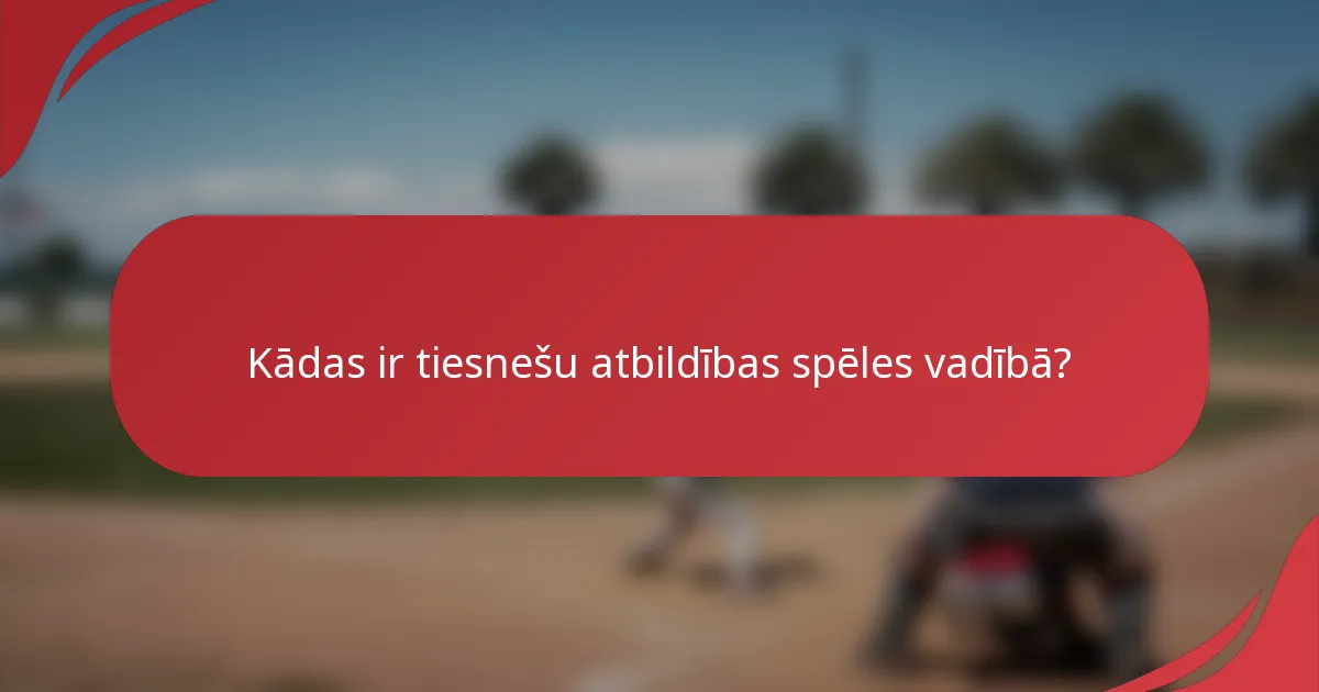 Kādas ir tiesnešu atbildības spēles vadībā?